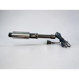 Conair Instant Heat 1" Hot Brush Curling Iron 25 Heat Settings Turbo Tested EUC